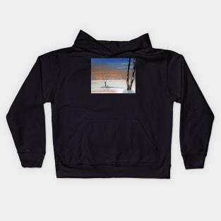 Snow in the Forest Kids Hoodie